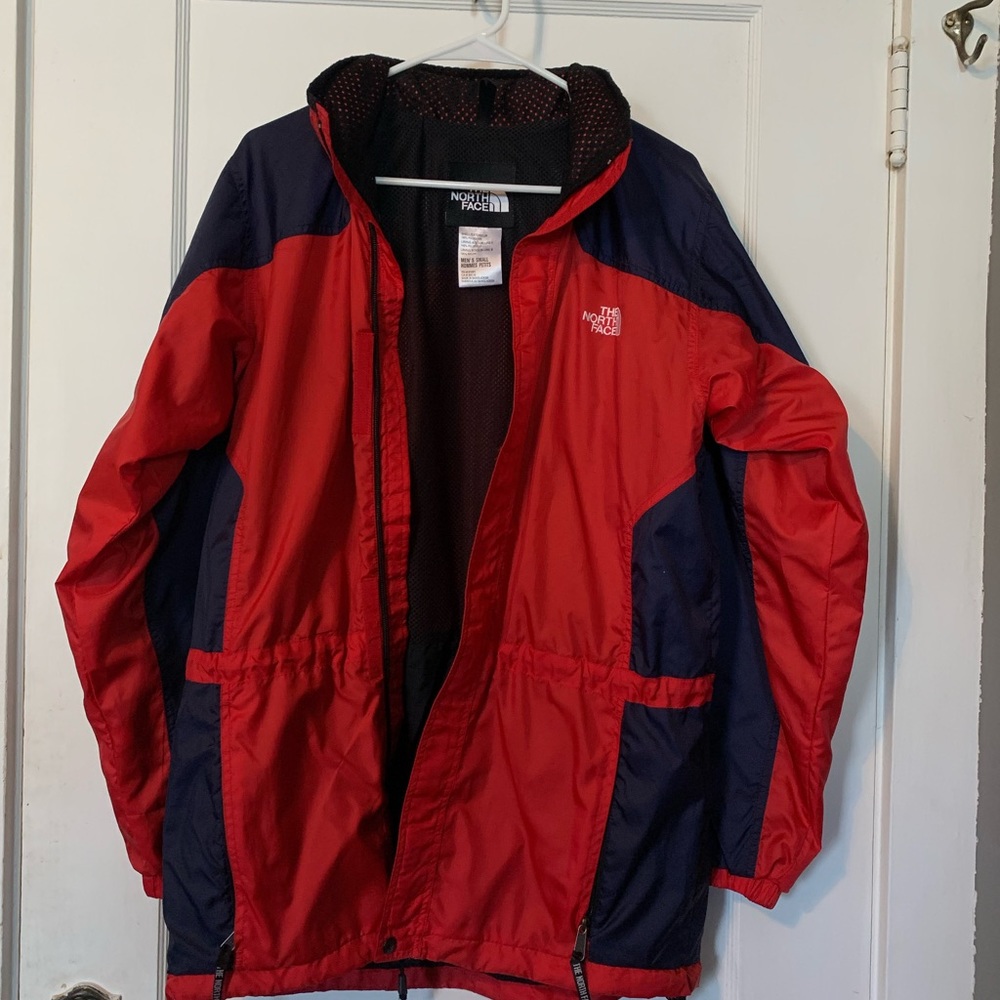 Mens North Face windbreaker